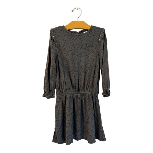 Louis Louise Paris Girls Leopard Animal Print Dress Size 8 Runs Small - Picture 1 of 5